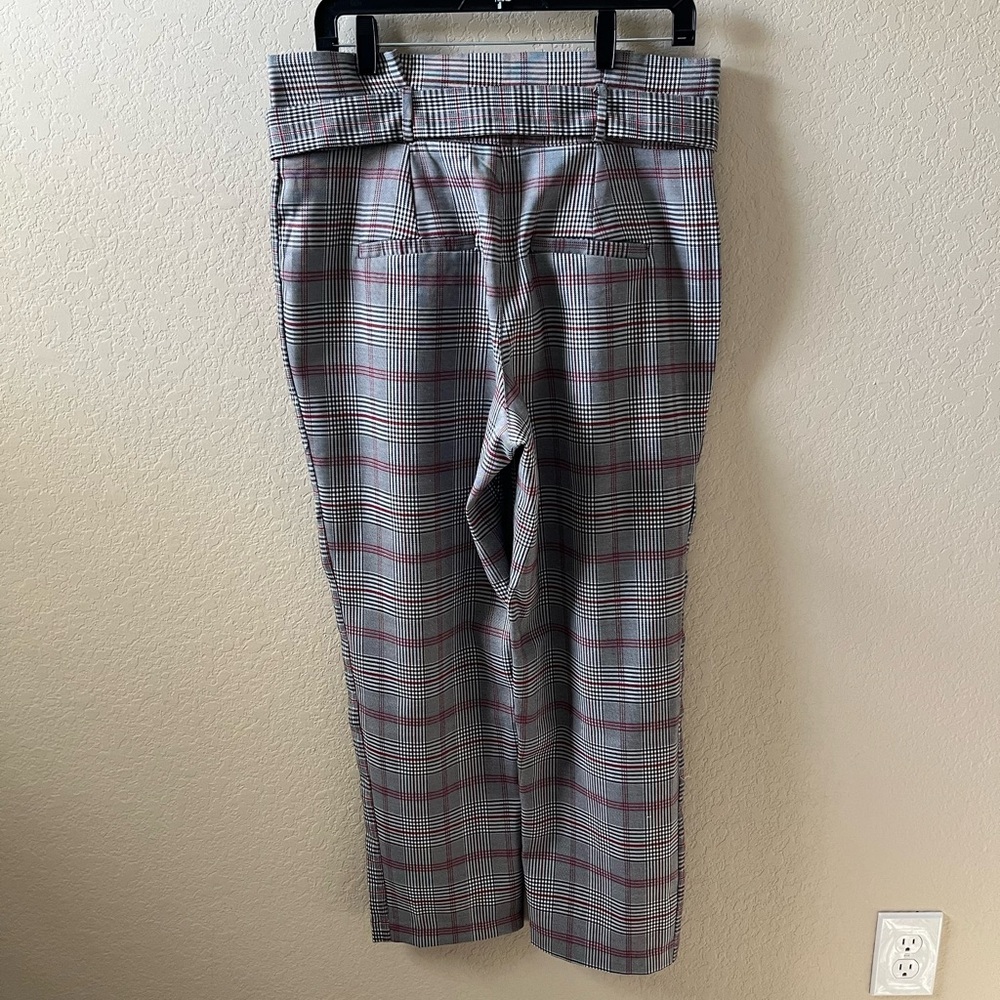 Walter Baker Ingrid Plaid Straight-Leg Pants Women’s Size 10 - Picture 5 of 9